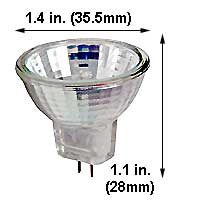 Tungsten Halogen(Quartz) Tungsten Halogen MR11 FTD/CG 