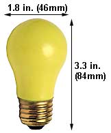 Incandescent Incandescent A15 15A15/Y