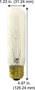 Incandescent Incandescent T10 25T10CL