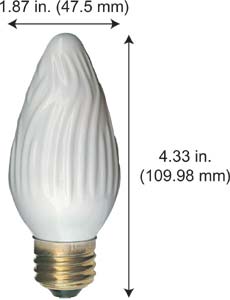 Incandescent Incandescent F15 40F15W