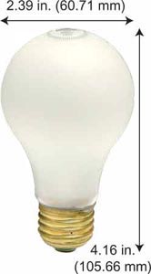 Incandescent Incandescent A19 40A99/IF/SS