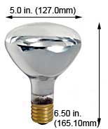 Incandescent Incandescent R40 300R3CL/RS/SSFC 130V 24PK