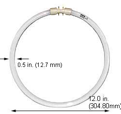Fluorescent Fluorescent Tubes Circline Bulbs FC12T5/835