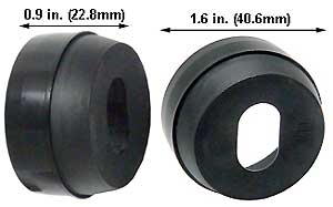 Fluorescent Fluorescent Tube Guards & Accessories End Caps T-12 BLACK END CAPS