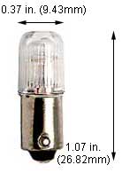 Incandescent Miniature T2.5 NE120MB