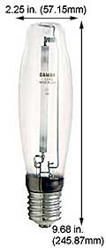 H.I.D. High Pressure Sodium (H.P.S.) Standard Mogul Base (E39) LU200/ECO