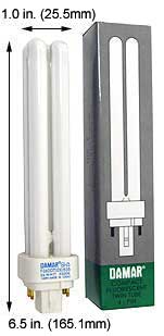 Fluorescent Compact Fluorescent Double Twin Shape(4pin) F26DDTT/DE/865/G24Q-3 4 PIN