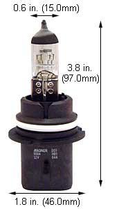 Specialty Automotive Halogen Capsules 9004