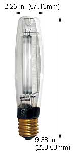 H.I.D. High Pressure Sodium (H.P.S.) Standard Mogul Base (E39) LU400/SBY/ECO