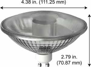 Tungsten Halogen(Quartz) Tungsten Halogen Par36 50R111GU10/FL25 120V GU10 BA