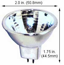 Tungsten Halogen(Quartz) Tungsten Halogen MR16 Q50MR16/C/WFL55-FNV #20832