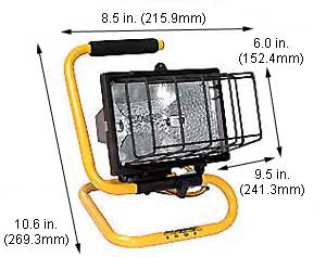 Fixtures Tungsten Halogen (Quartz) Fixtures Portable L-18
