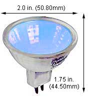 Tungsten Halogen(Quartz) Tungsten Halogen MR16 EXN/CG/BLUE 