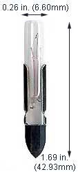 Incandescent Miniature T2 16A-1