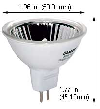 Tungsten Halogen(Quartz) Tungsten Halogen MR16 EXN/WHITE 
