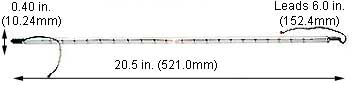 Tungsten Halogen(Quartz) Tungsten Halogen Heat Lamps QH1600T3CL
