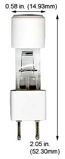 Tungsten Halogen(Quartz) Medical Bulbs B1-010-28