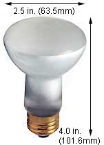 Incandescent Incandescent R20 50R20CL/SS