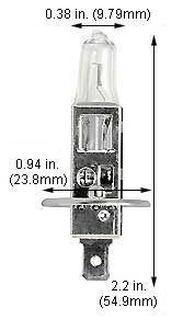 Specialty Automotive Halogen Capsules 64150(12258) 55W-12V