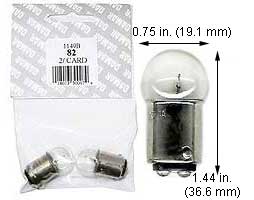 Incandescent Miniature G6 82