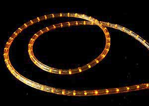 Specialty Rope Lighting 3-Wire Rope Lighting DL-3W-300-120V-LED-YELLOW