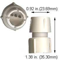 Specialty Rope Lighting 3-Wire Rope Lighting DL3-SPLICE-13MM CONNECTOR