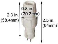 Specialty Rope Lighting 2-Wire Rope Lighting DL-2W-3 SPLICE CONNECTOR