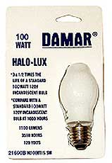 Tungsten Halogen(Quartz) Tungsten Halogen Bulbs Medium Halolux HL100BT15/SW