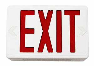Specialty Emergency - Exit Fixtures Exit Fixtures XTU2RW