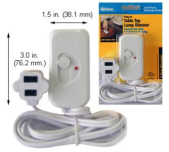 Lighting Controls Incandescent Dimmers Dimmers TABLE TOP DIMMER