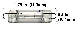 Miniature T4 1205-XRL-10K 12V 5WATT