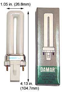 Fluorescent Compact Fluorescent Single Twin Tube F5TT/835