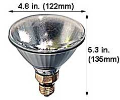 H.I.D. Metal Halide Par38 CDM100PAR38/SP/4K