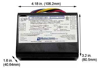 Fluorescent Ballasts & Dimmers Compact Fluorescent VERSION 4, (1) 26W QUAD COMPACT FLUORESCENT