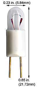 Incandescent Miniature T1.75 7380