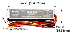 Ballasts Fluorescent Magnetic Ballasts Circline WH4-120-L