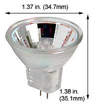 Tungsten Halogen(Quartz) Tungsten Halogen MR11 Q20/MR11 24V (FTB/24V)