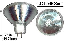 Tungsten Halogen(Quartz) Tungsten Halogen MR16 EXT/24V/CG 50W 24V