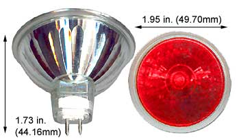 Tungsten Halogen(Quartz) Tungsten Halogen MR16 FMW/CG/RED