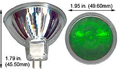 Tungsten Halogen(Quartz) Tungsten Halogen MR16 FMW/CG/GREEN