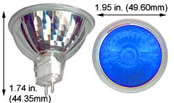 Tungsten Halogen(Quartz) Tungsten Halogen MR16 FMW/CG/BLUE 35W 12V FOOD