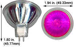 Tungsten Halogen(Quartz) Tungsten Halogen MR16 EXN/CG/PINK 