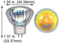 Tungsten Halogen(Quartz) Tungsten Halogen MR11 FTH/CG/YELLOW 35W 12V MR11