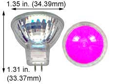 Tungsten Halogen(Quartz) Tungsten Halogen MR11 FTH/CG/PINK 