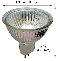Tungsten Halogen(Quartz) Tungsten Halogen MR16 Q5MR16/FL/CG