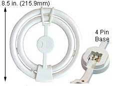 Fluorescent Circline Circle Fluorescent 2C55/3000K/4P