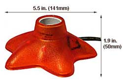 Incandescent Incandescent G25 E26 BULB STAND ORANGE