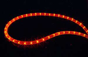 Specialty Rope Lighting 3-Wire Rope Lighting DL-3W-300-120V-LED-ORANGE