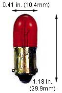 Incandescent Miniature T3.25 313/R