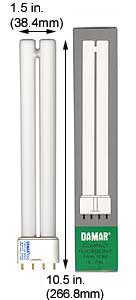 Fluorescent Compact Fluorescent Single Twin Tube F18LTT/4P/865 10.5 INCHES